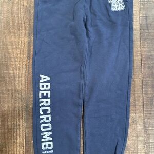 Abercrombie Kids Dark Blue Joggers with Logo